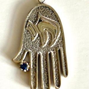 Handmade Sterling Hamsa